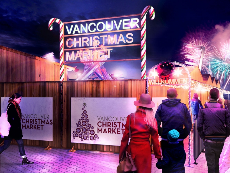 Vancouver Christmas Market project by Jordan Kutev Architect Inc.