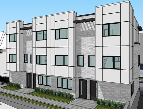 Townhouse Development  and  Heritage Revitalization