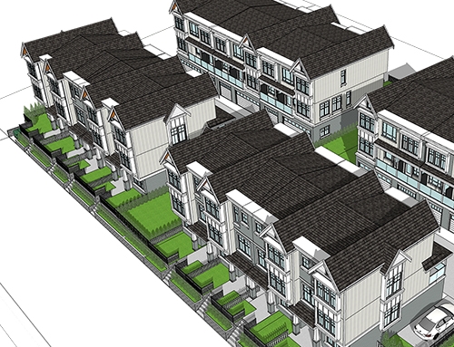 Townhouse Development 2209 St Johns Street Port Moody, British Columbia Canada